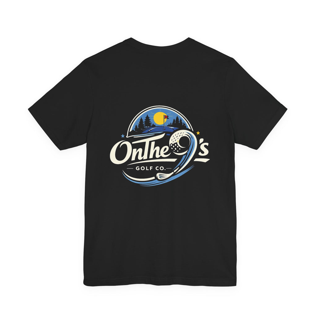 On The 9's Golf Co. T-Shirt — Vintage Golf Logo Tee