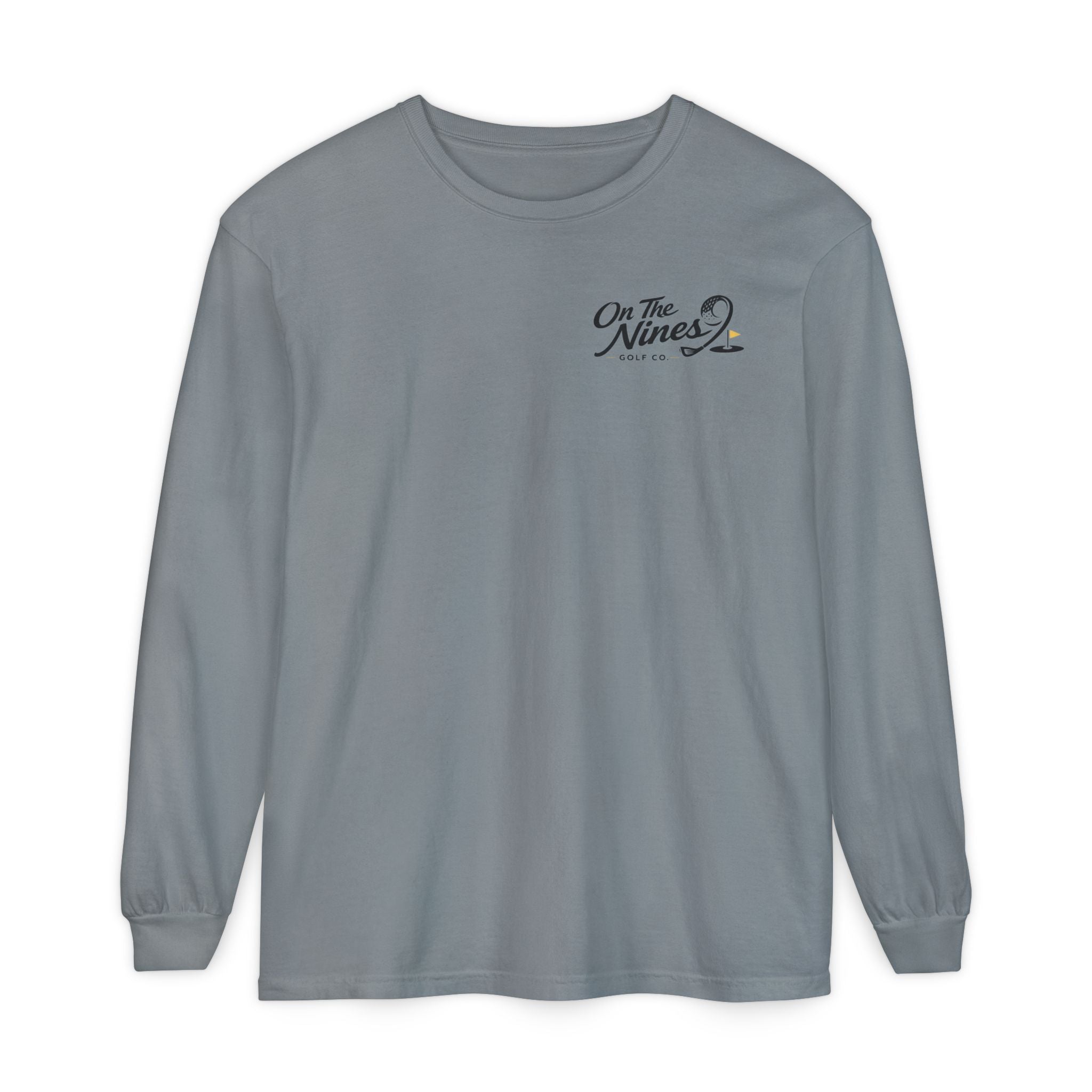 Unisex Garment-dyed Long Sleeve T-Shirt