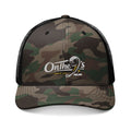 Camo Trucker Hat — "On The 9's" Embroidered Golf Cap
