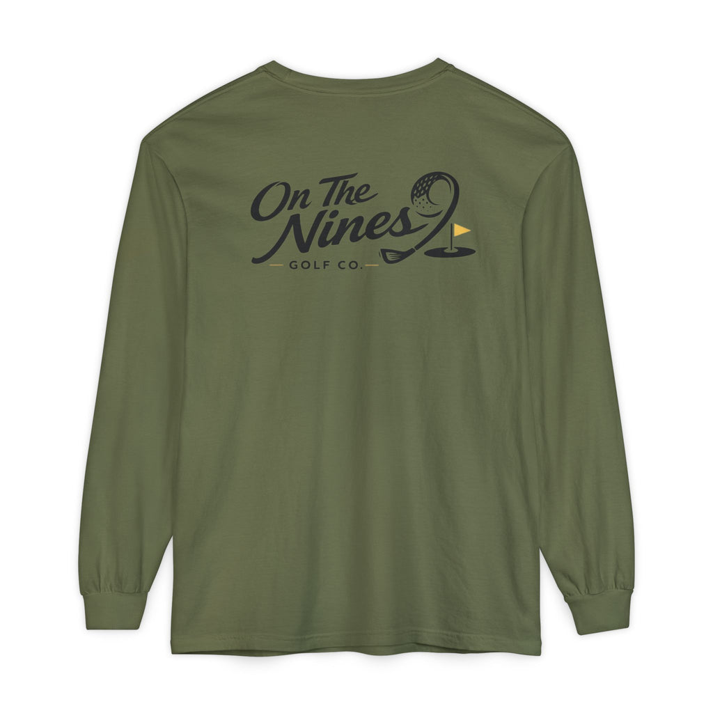 Unisex Garment-dyed Long Sleeve T-Shirt