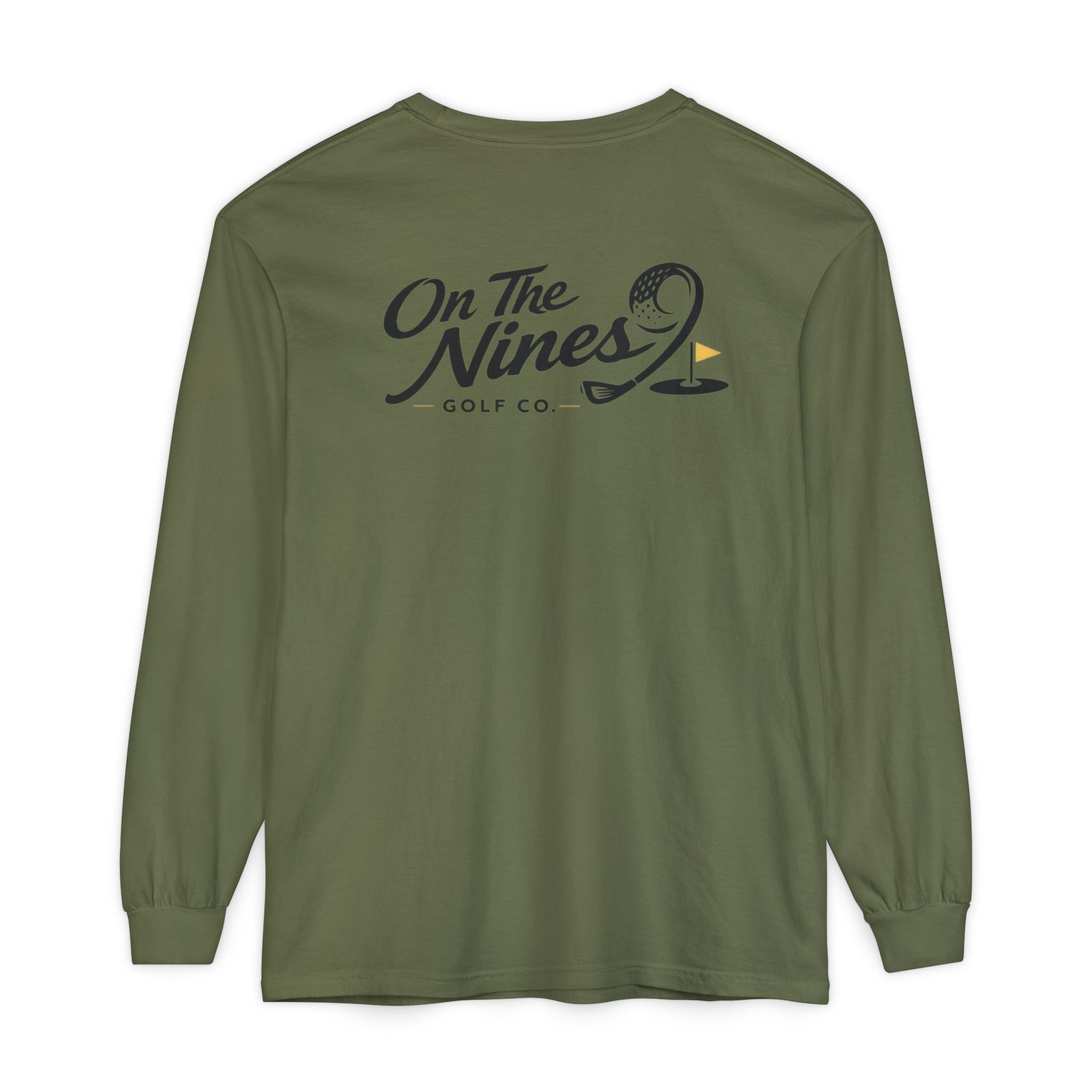 Unisex Garment-dyed Long Sleeve T-Shirt
