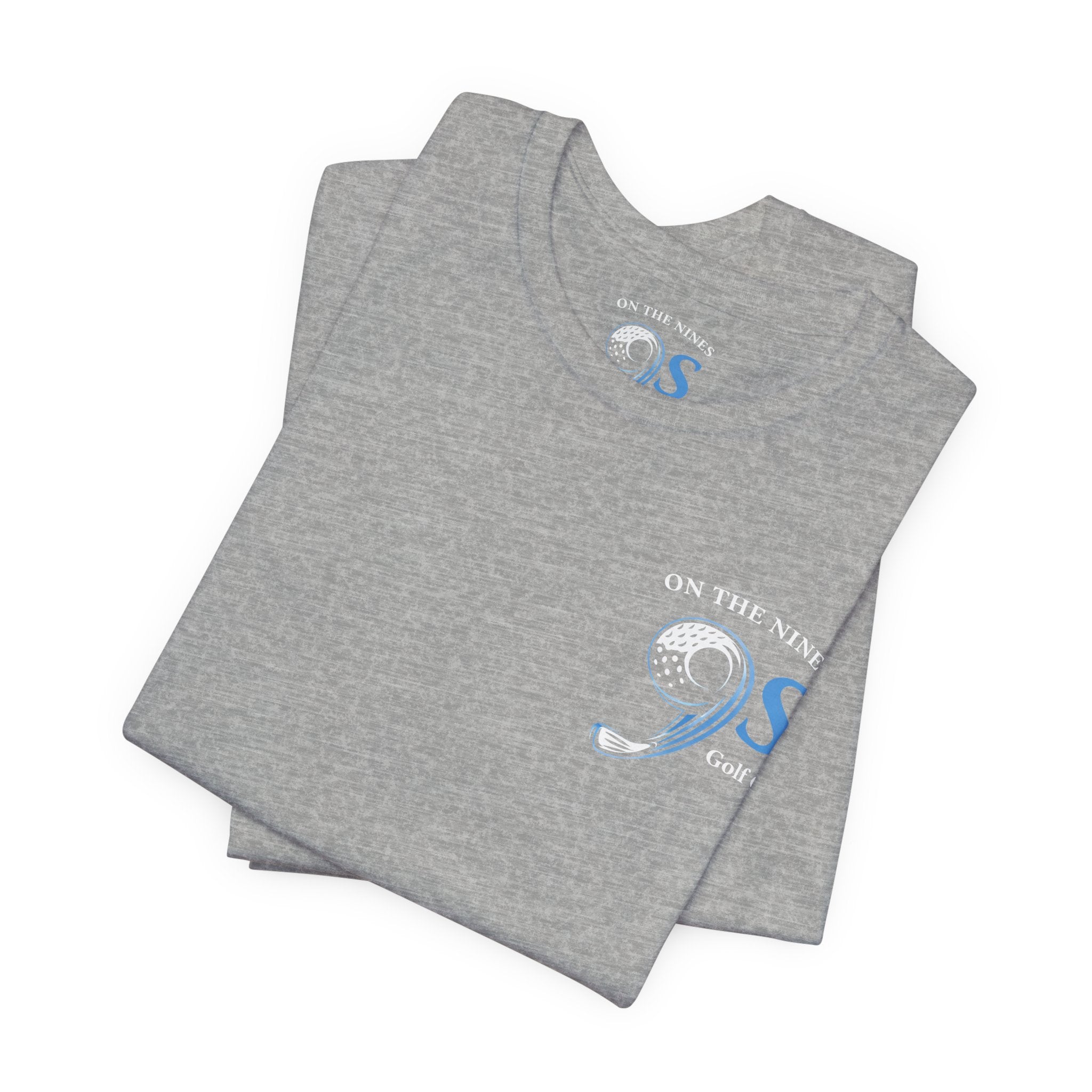 On The 9's Golf Co. T-Shirt — Vintage Golf Logo Tee