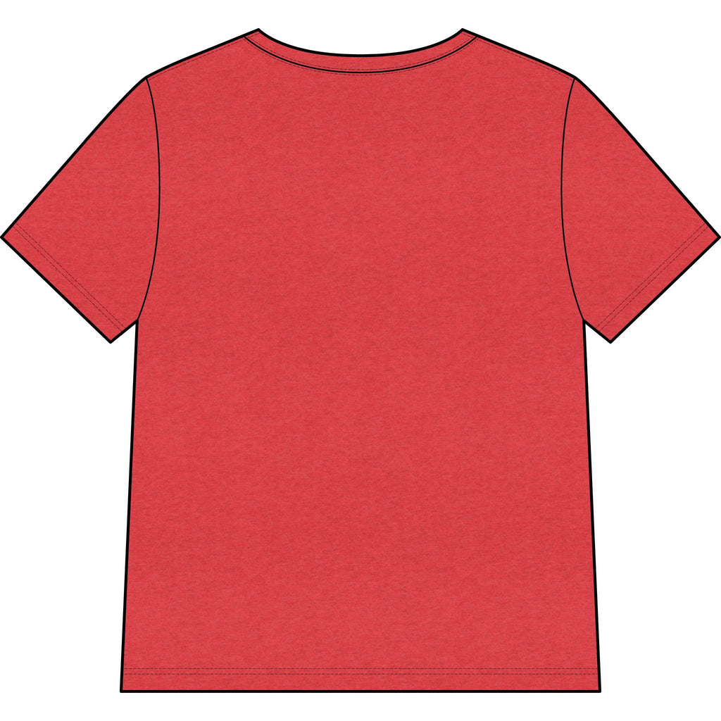 Women’s Relaxed Heather CVC V-Neck Tee