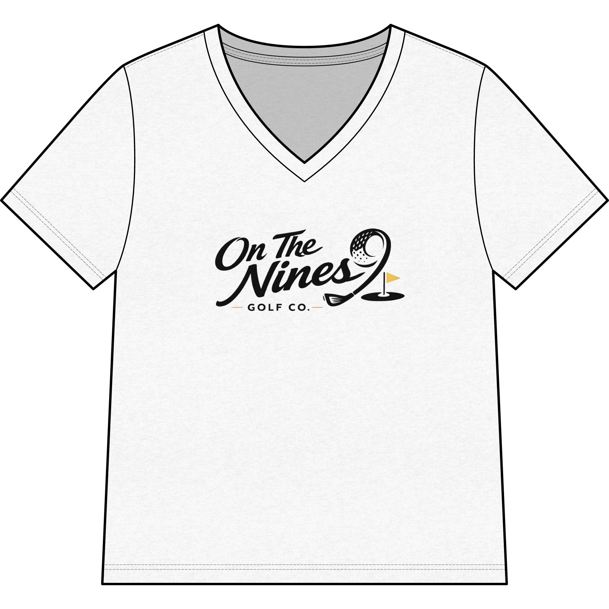 Women’s Relaxed Heather CVC V-Neck Tee