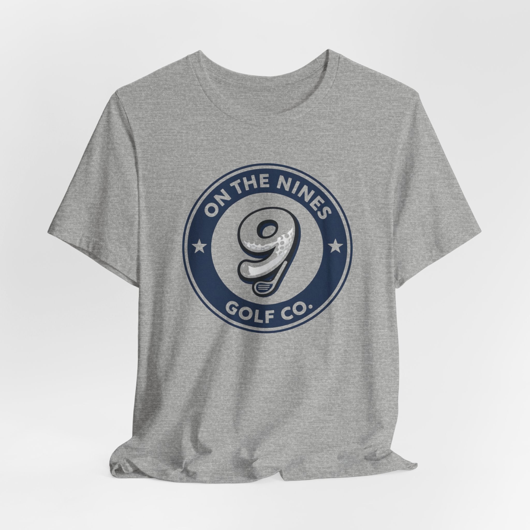 Golf Tee — "On The Nines Golf Co." Vintage Logo Short Sleeve Shirt