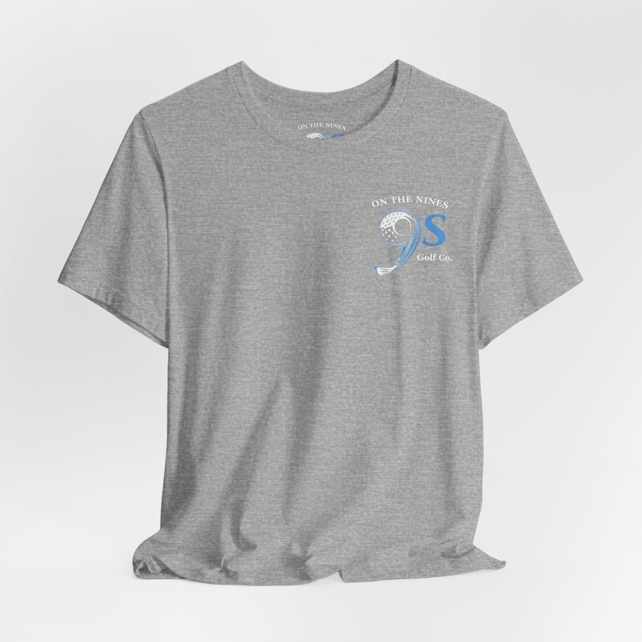 On The 9's Golf Co. T-Shirt — Vintage Golf Logo Tee