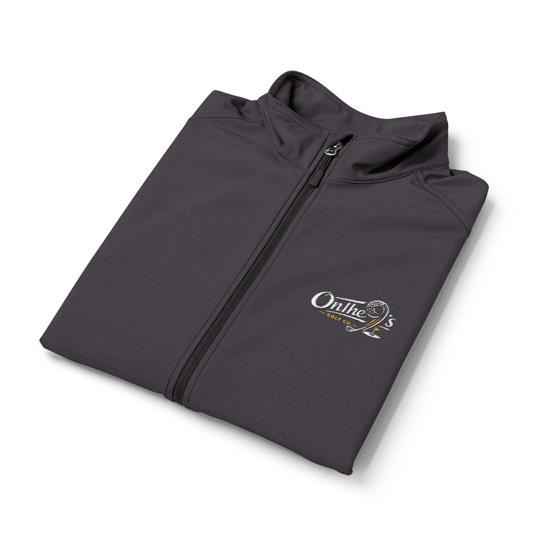 Men's Soft Shell Vest – Small Daisies Chest Logo