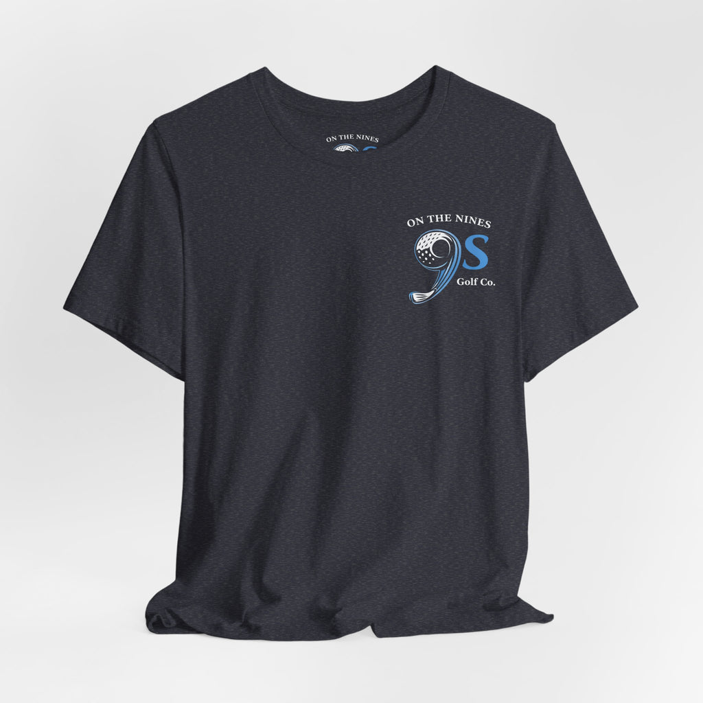 On The 9's Golf Co. T-Shirt — Vintage Golf Logo Tee
