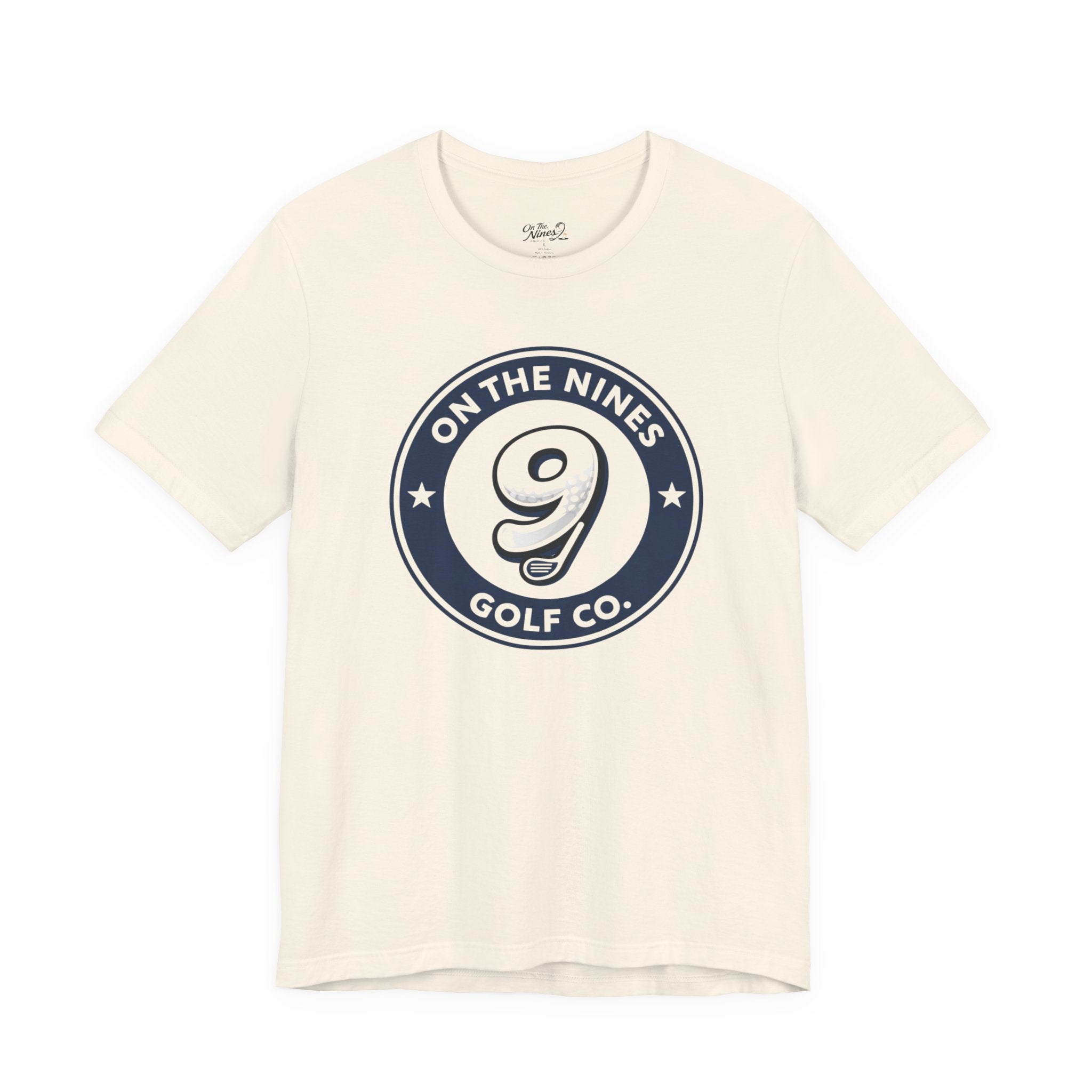 Golf Tee — "On The Nines Golf Co." Vintage Logo Short Sleeve Shirt