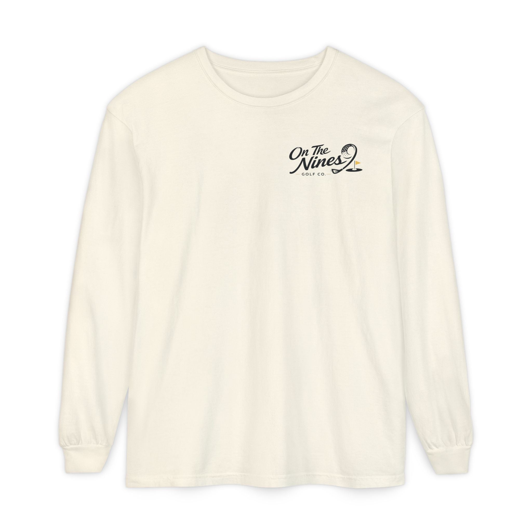 Unisex Garment-dyed Long Sleeve T-Shirt