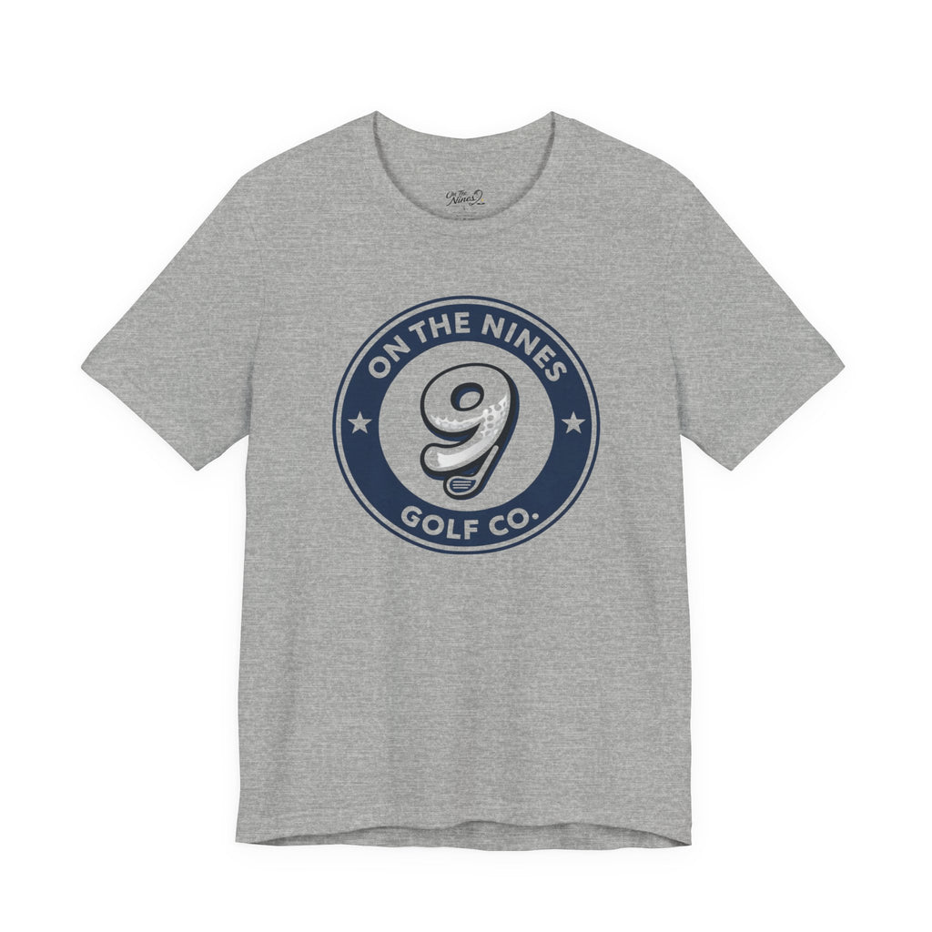 Golf Tee — "On The Nines Golf Co." Vintage Logo Short Sleeve Shirt