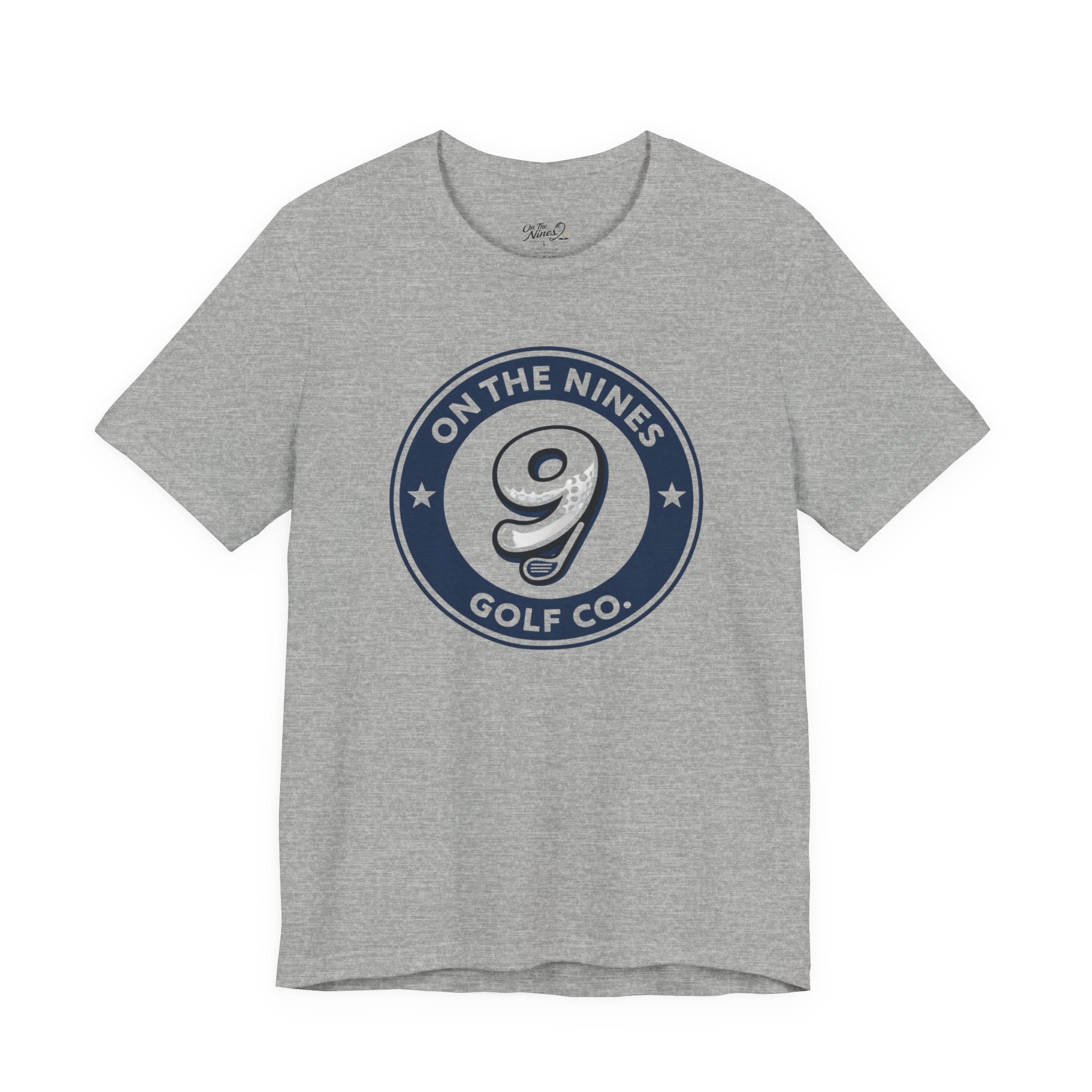 Golf Tee — "On The Nines Golf Co." Vintage Logo Short Sleeve Shirt