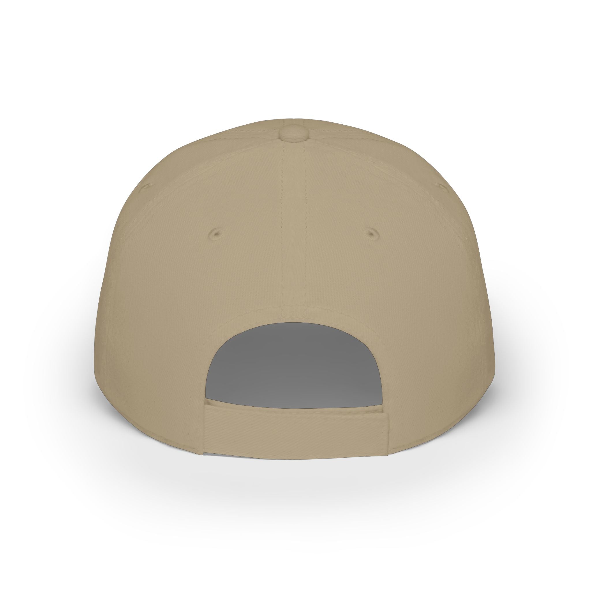 On The 9's Golf Low Profile Baseball Cap - Embroidered Red Golf Hat