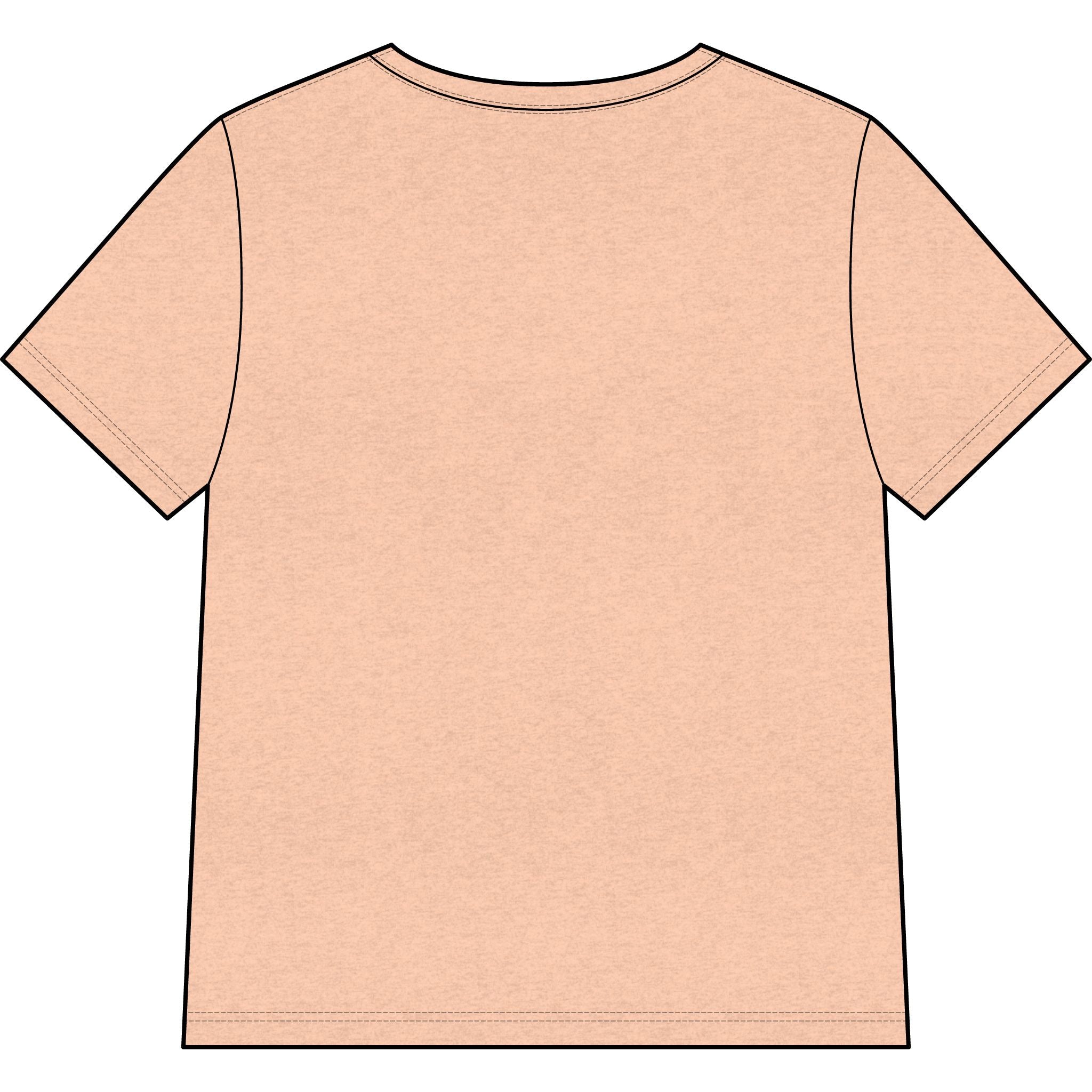 Women’s Relaxed Heather CVC V-Neck Tee