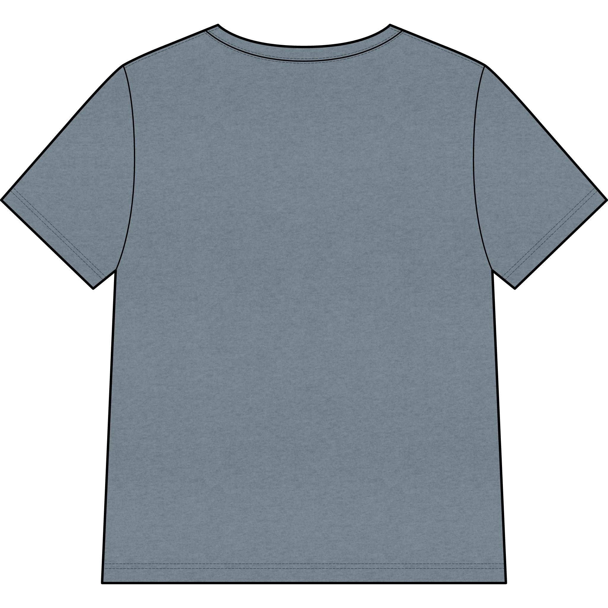 Women’s Relaxed Heather CVC V-Neck Tee