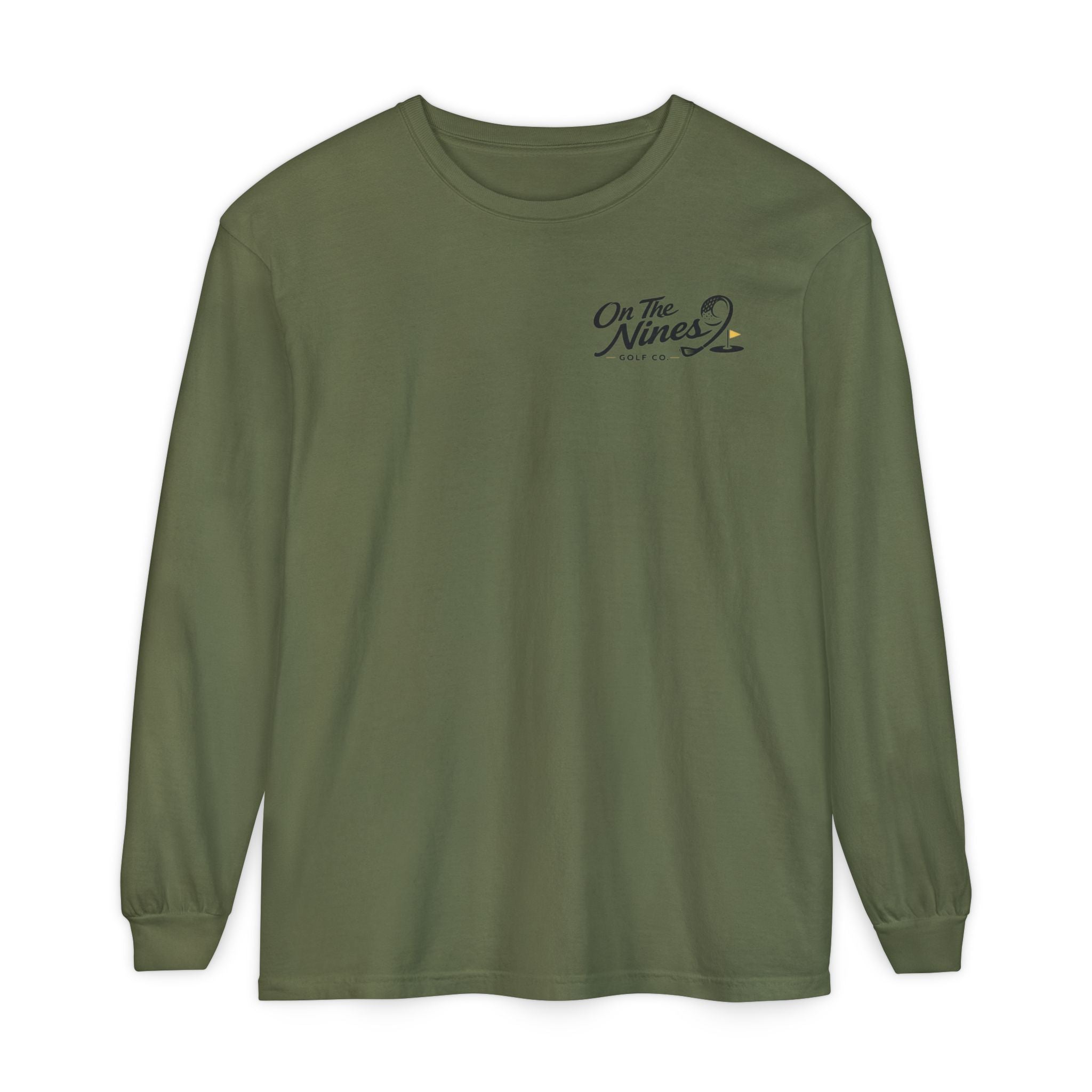 Unisex Garment-dyed Long Sleeve T-Shirt