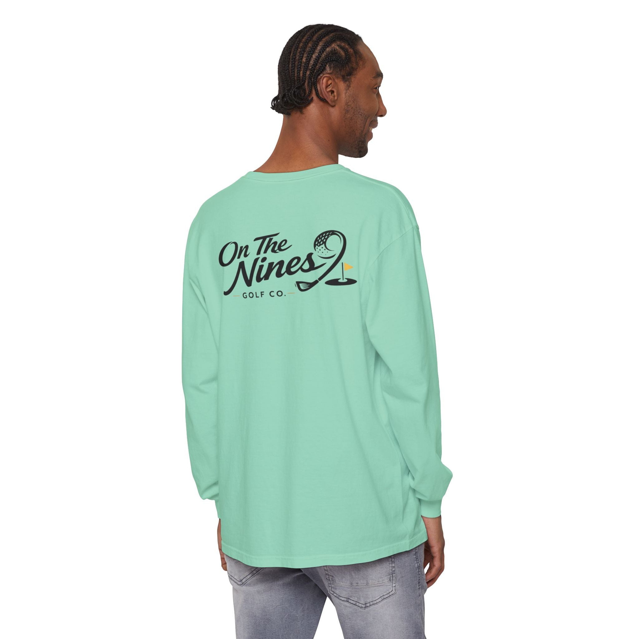 Unisex Garment-dyed Long Sleeve T-Shirt