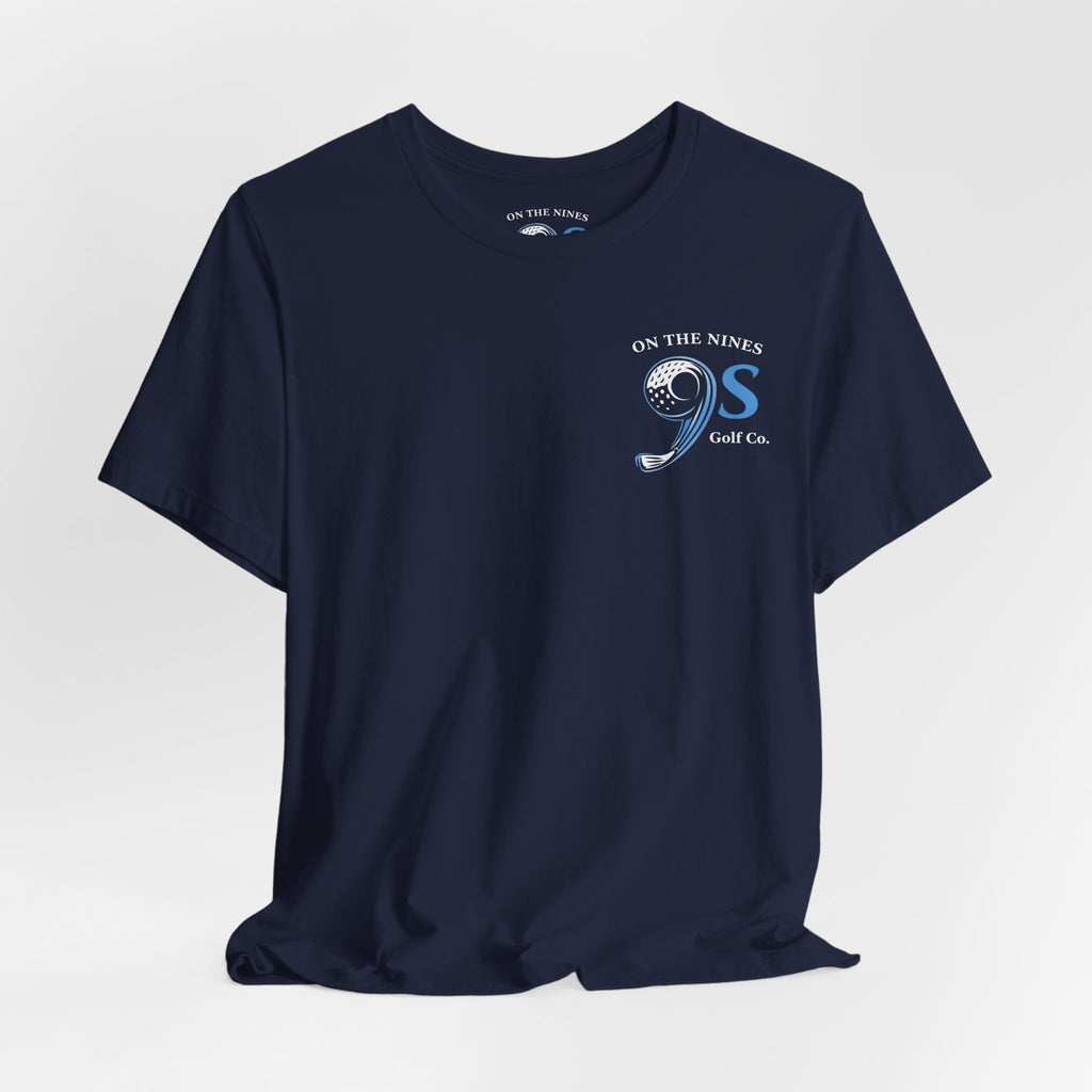 On The 9's Golf Co. T-Shirt — Vintage Golf Logo Tee