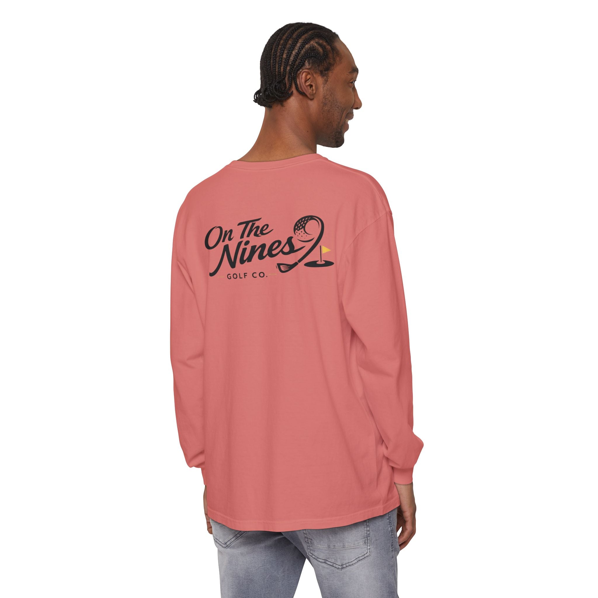 Unisex Garment-dyed Long Sleeve T-Shirt
