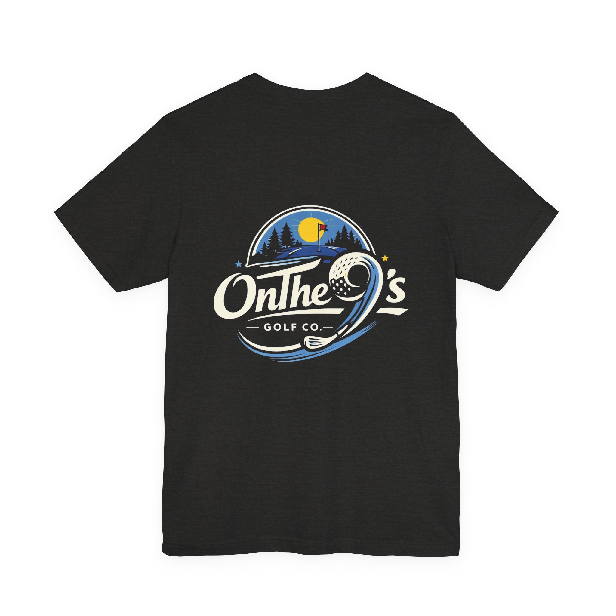On The 9's Golf Co. T-Shirt — Vintage Golf Logo Tee