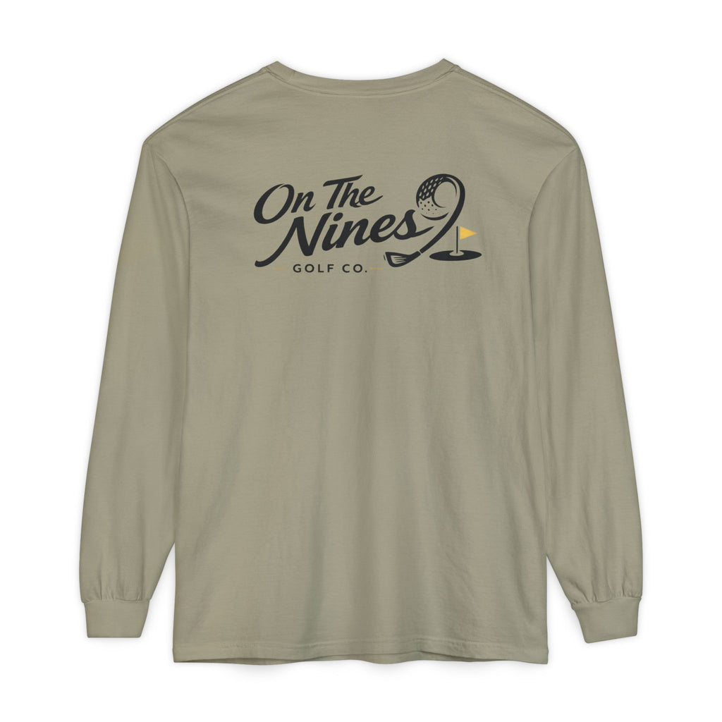 Unisex Garment-dyed Long Sleeve T-Shirt