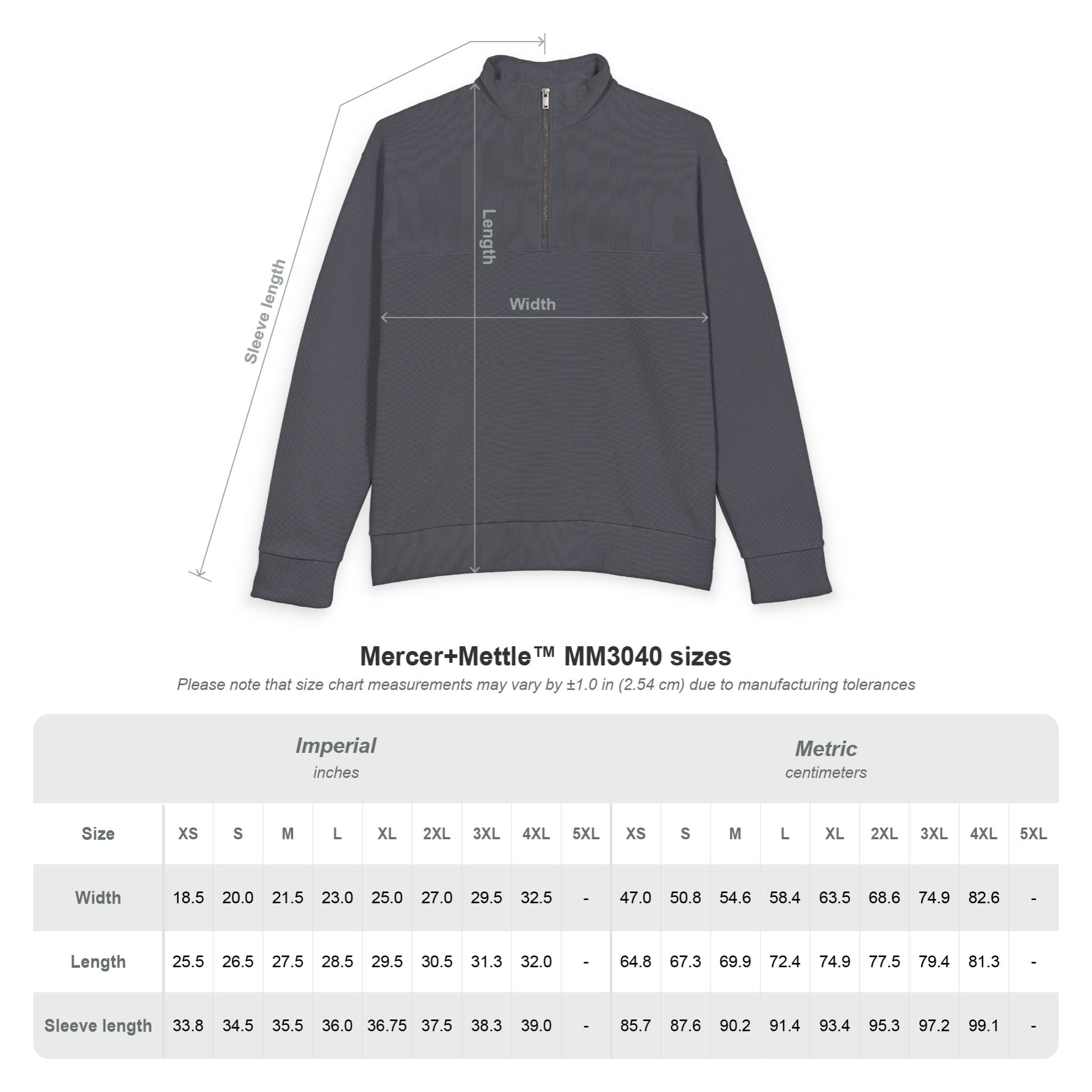 Men's Black Quarter-Zip Pullover with Blue Floral 'S' Embroidered Chest