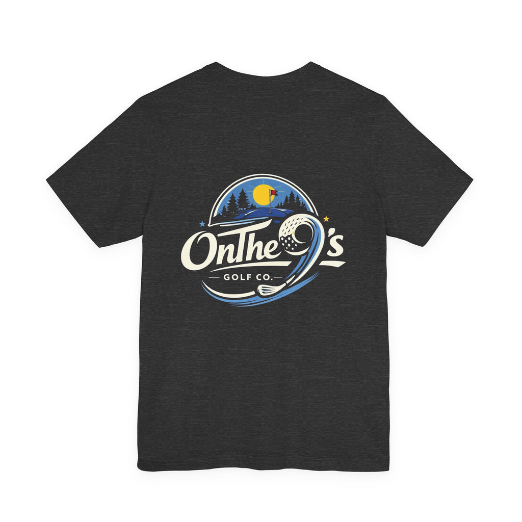 On The 9's Golf Co. T-Shirt — Vintage Golf Logo Tee
