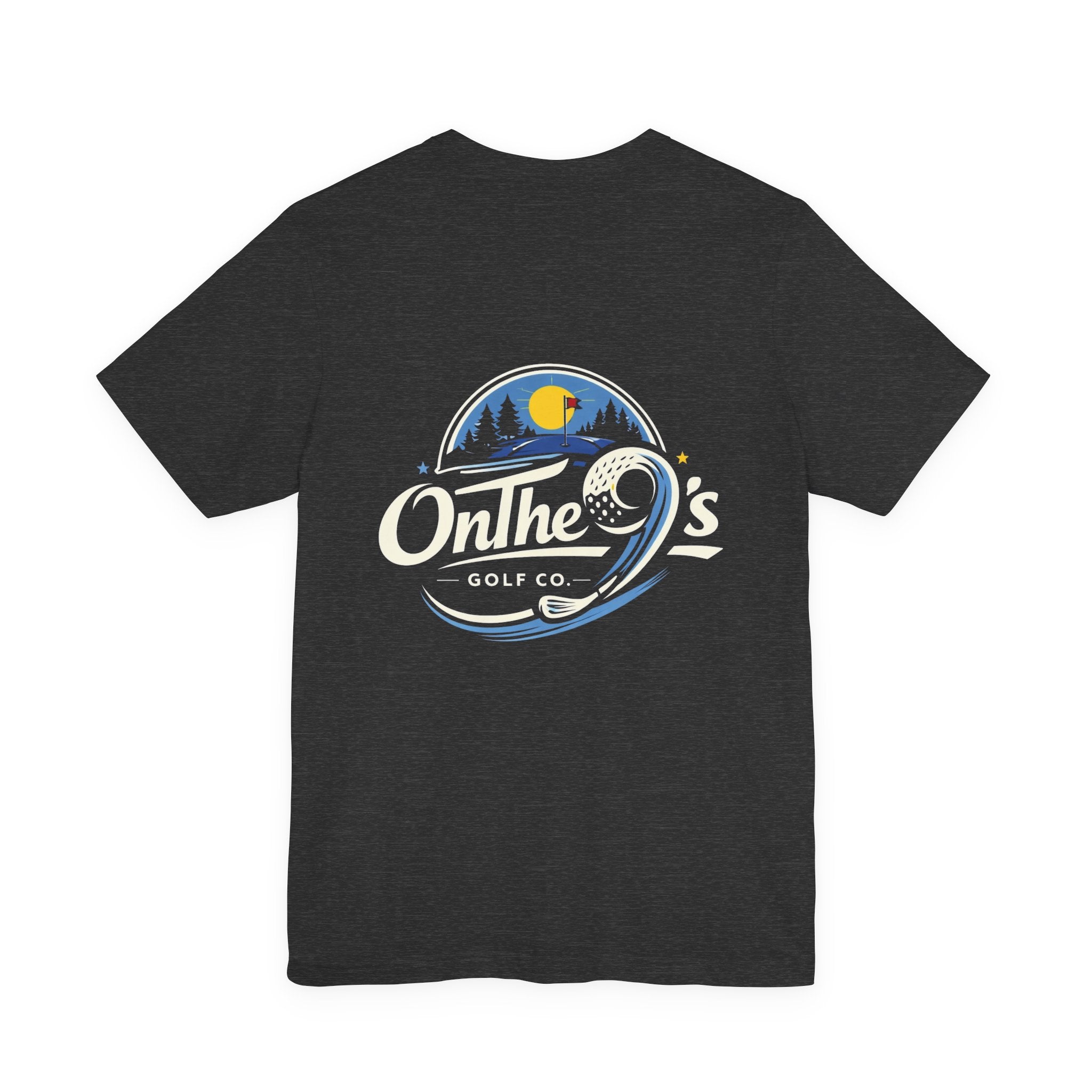 On The 9's Golf Co. T-Shirt — Vintage Golf Logo Tee