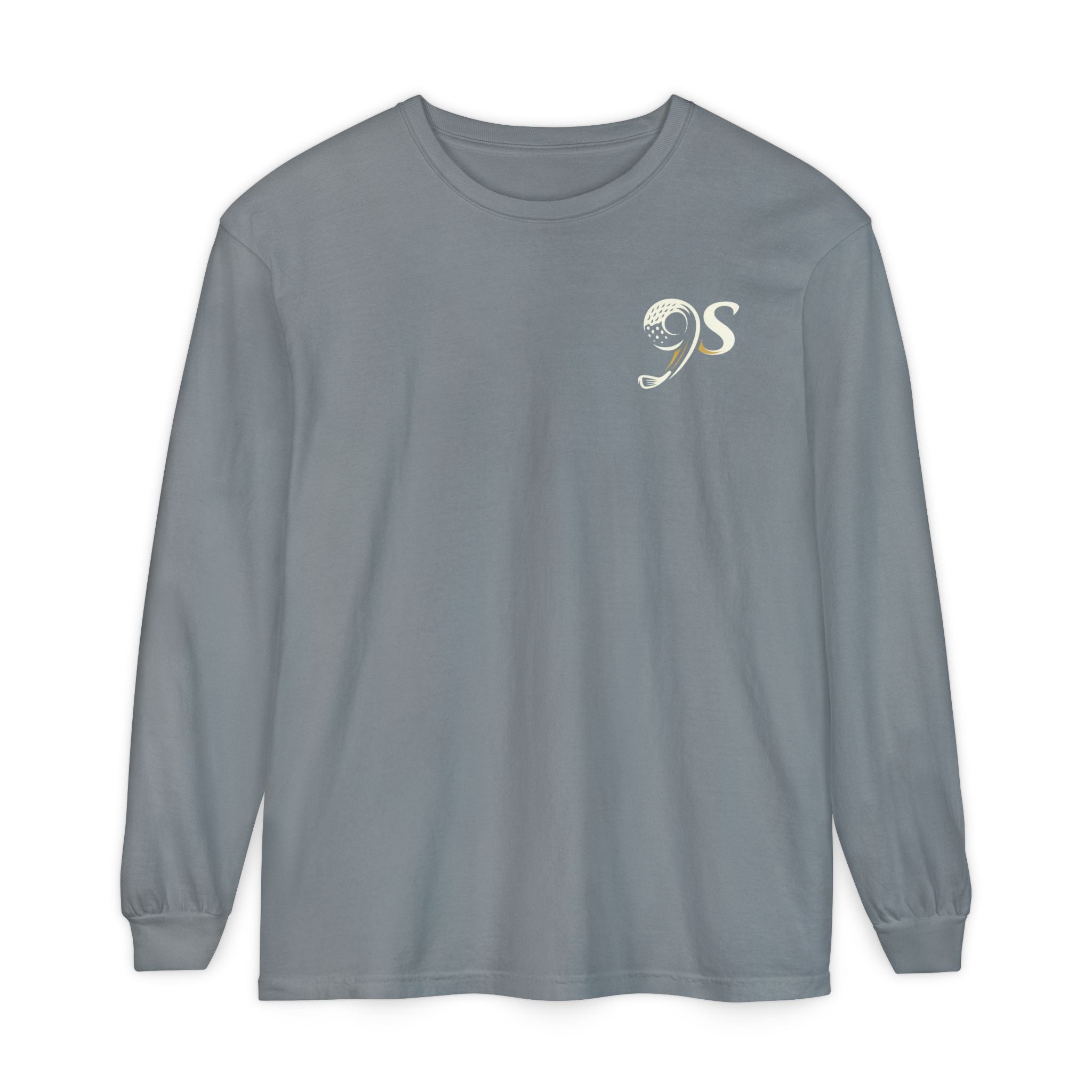 Unisex Garment-dyed Long Sleeve T-Shirt