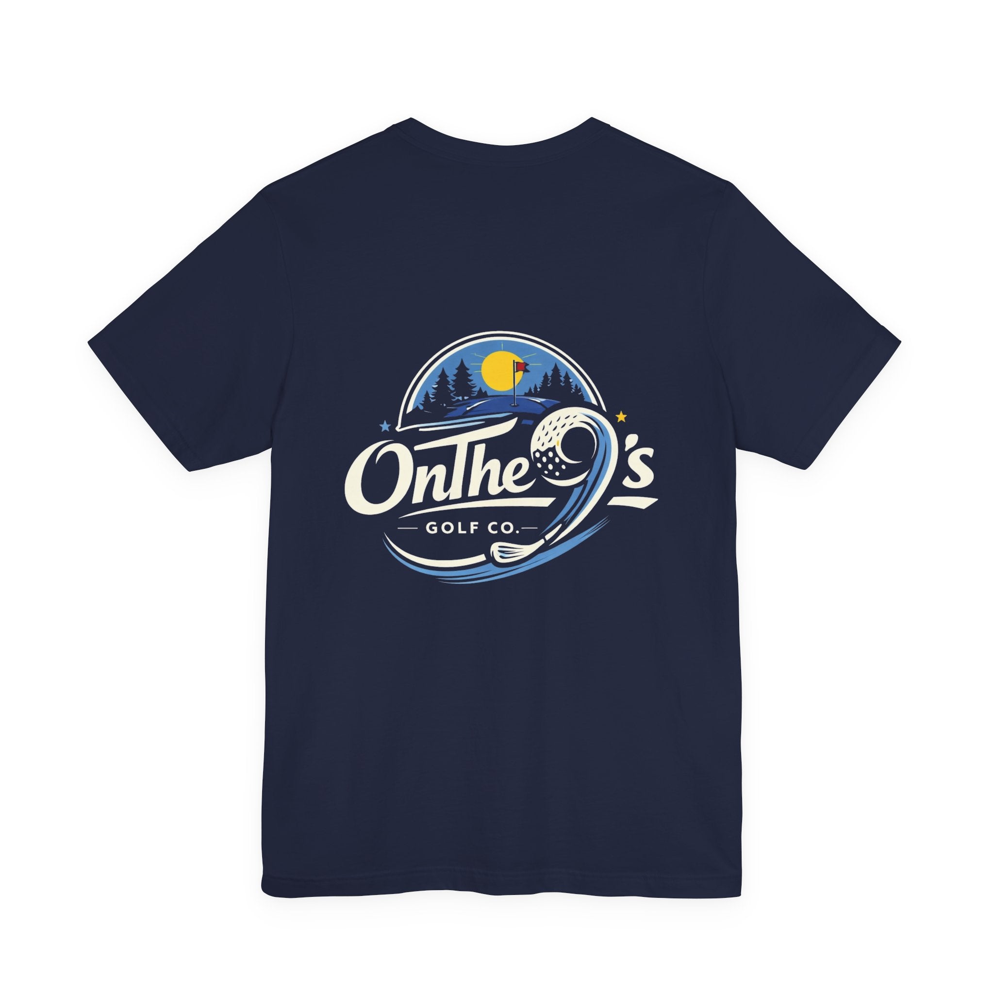 On The 9's Golf Co. T-Shirt — Vintage Golf Logo Tee