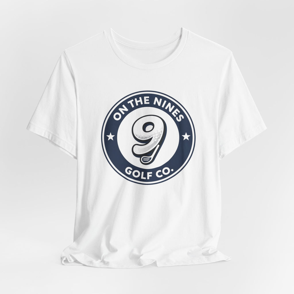 Golf Tee — "On The Nines Golf Co." Vintage Logo Short Sleeve Shirt