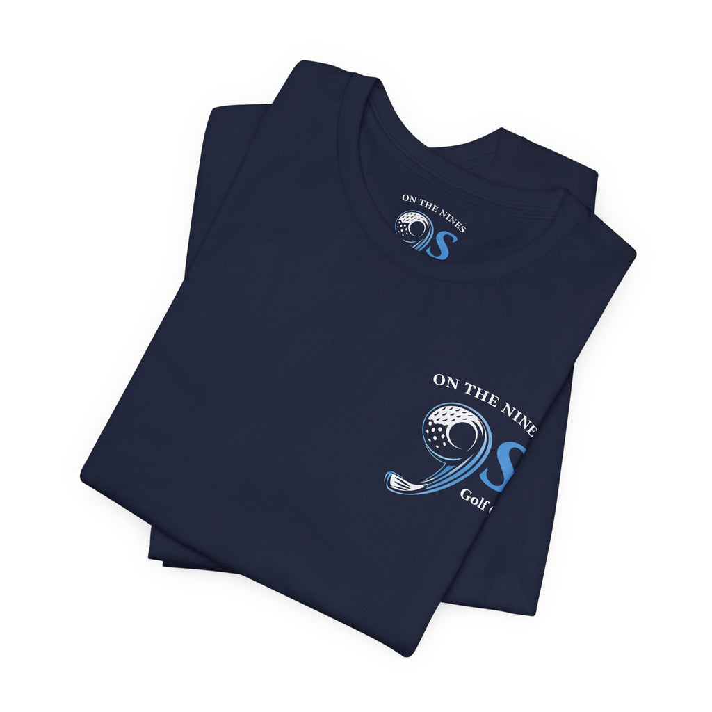On The 9's Golf Co. T-Shirt — Vintage Golf Logo Tee