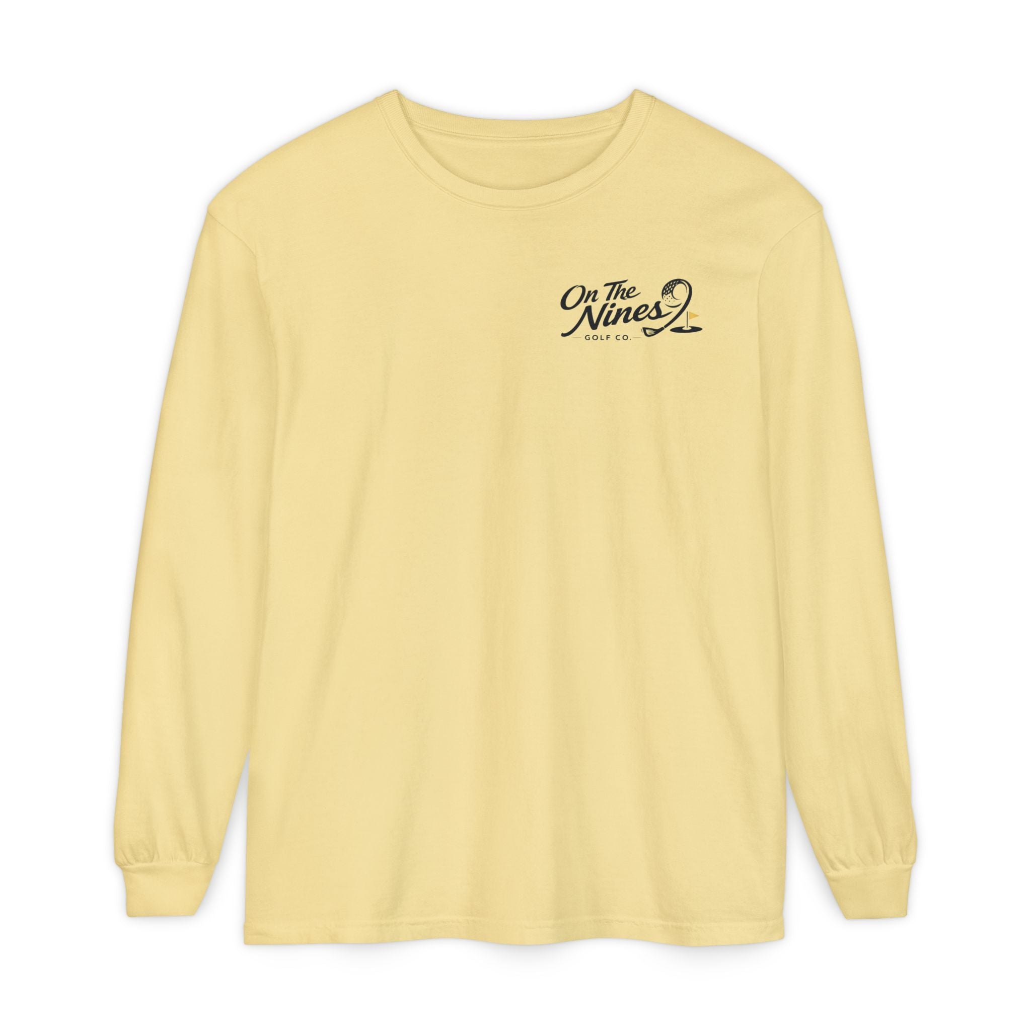 Unisex Garment-dyed Long Sleeve T-Shirt