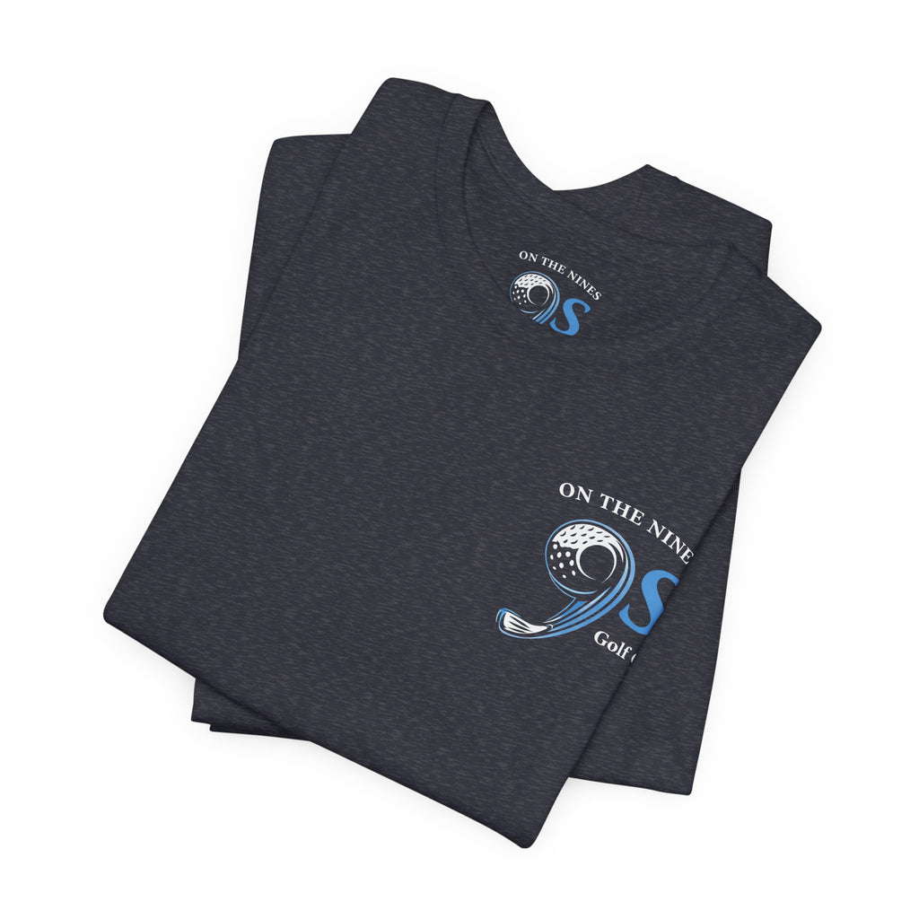 On The 9's Golf Co. T-Shirt — Vintage Golf Logo Tee