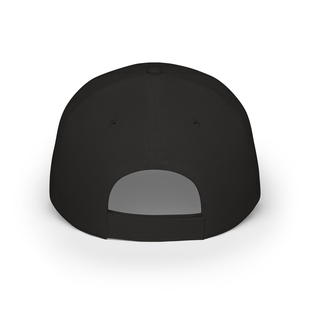 On The 9's Golf Low Profile Baseball Cap - Embroidered Red Golf Hat
