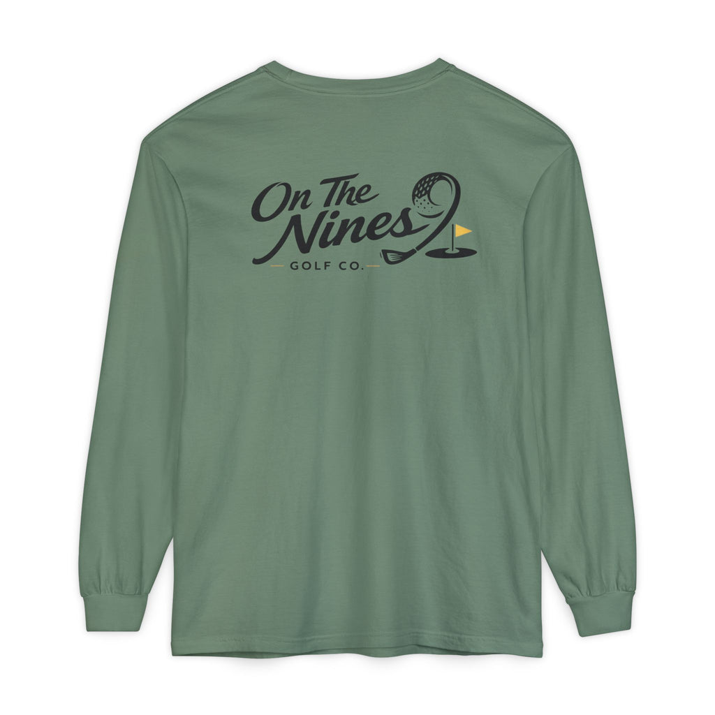 Unisex Garment-dyed Long Sleeve T-Shirt