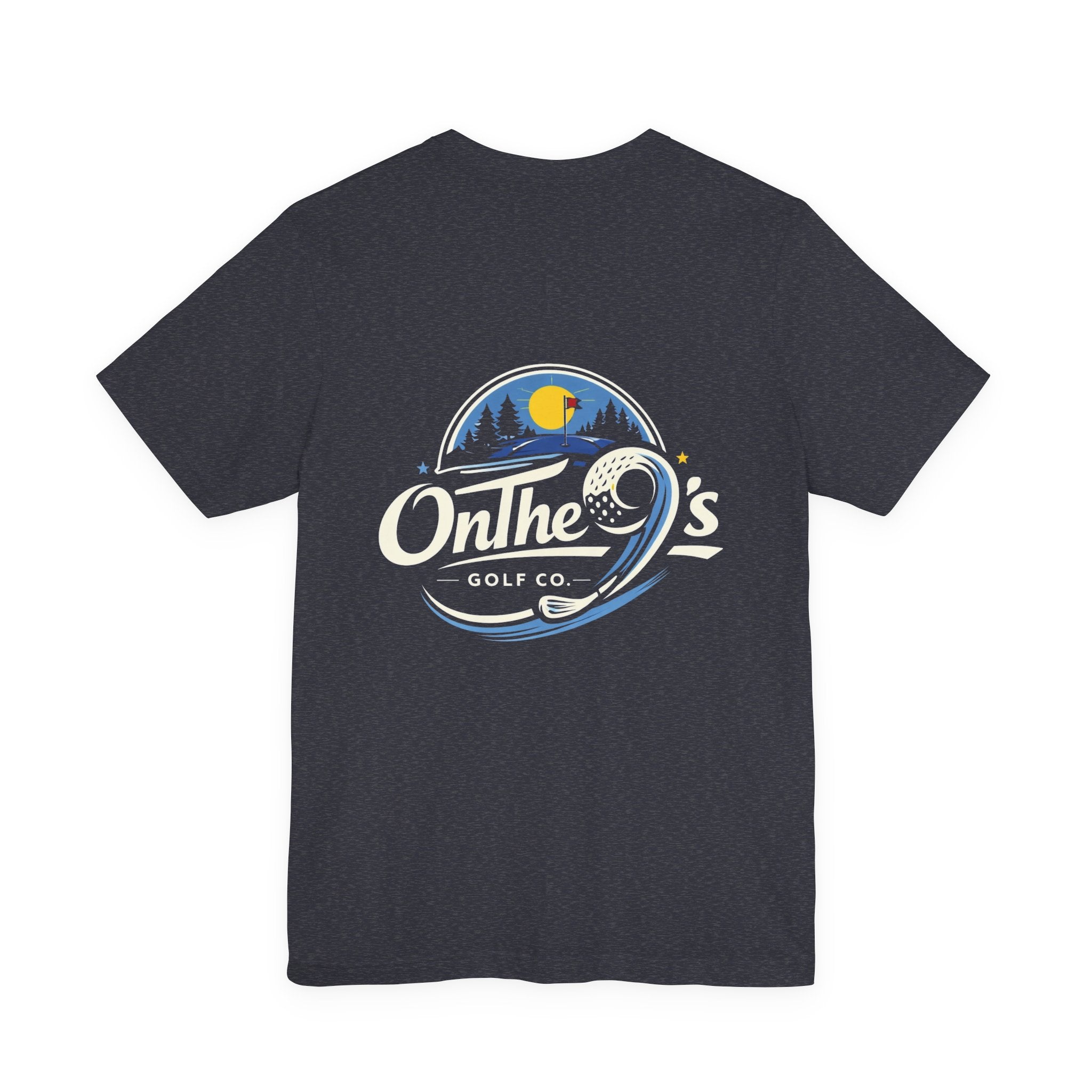 On The 9's Golf Co. T-Shirt — Vintage Golf Logo Tee