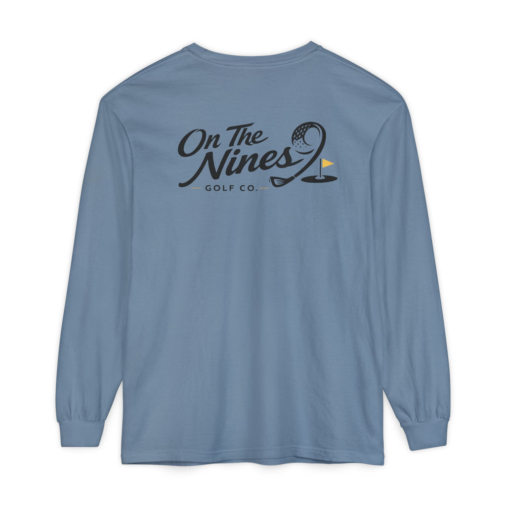Unisex Garment-dyed Long Sleeve T-Shirt