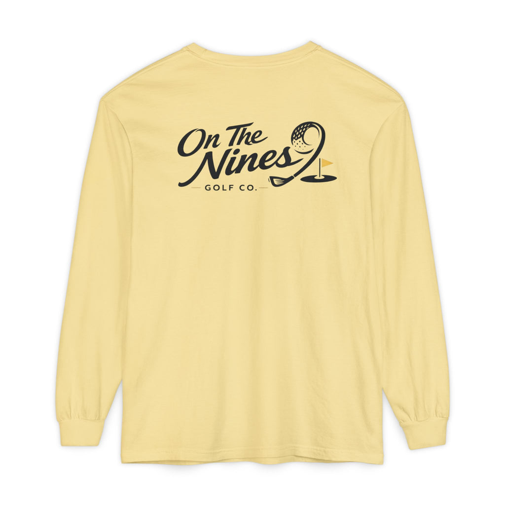 Unisex Garment-dyed Long Sleeve T-Shirt