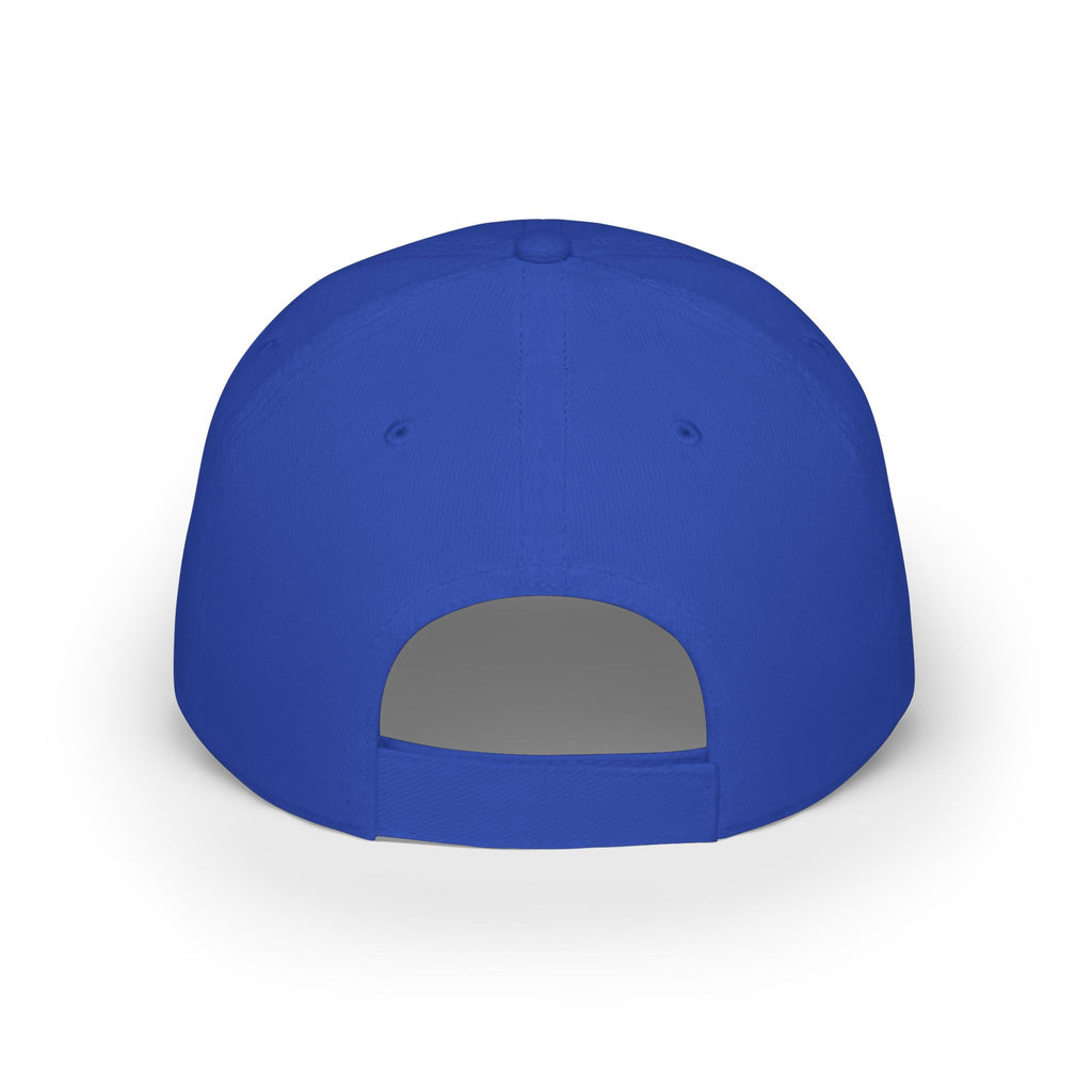 On The 9's Golf Low Profile Baseball Cap - Embroidered Red Golf Hat