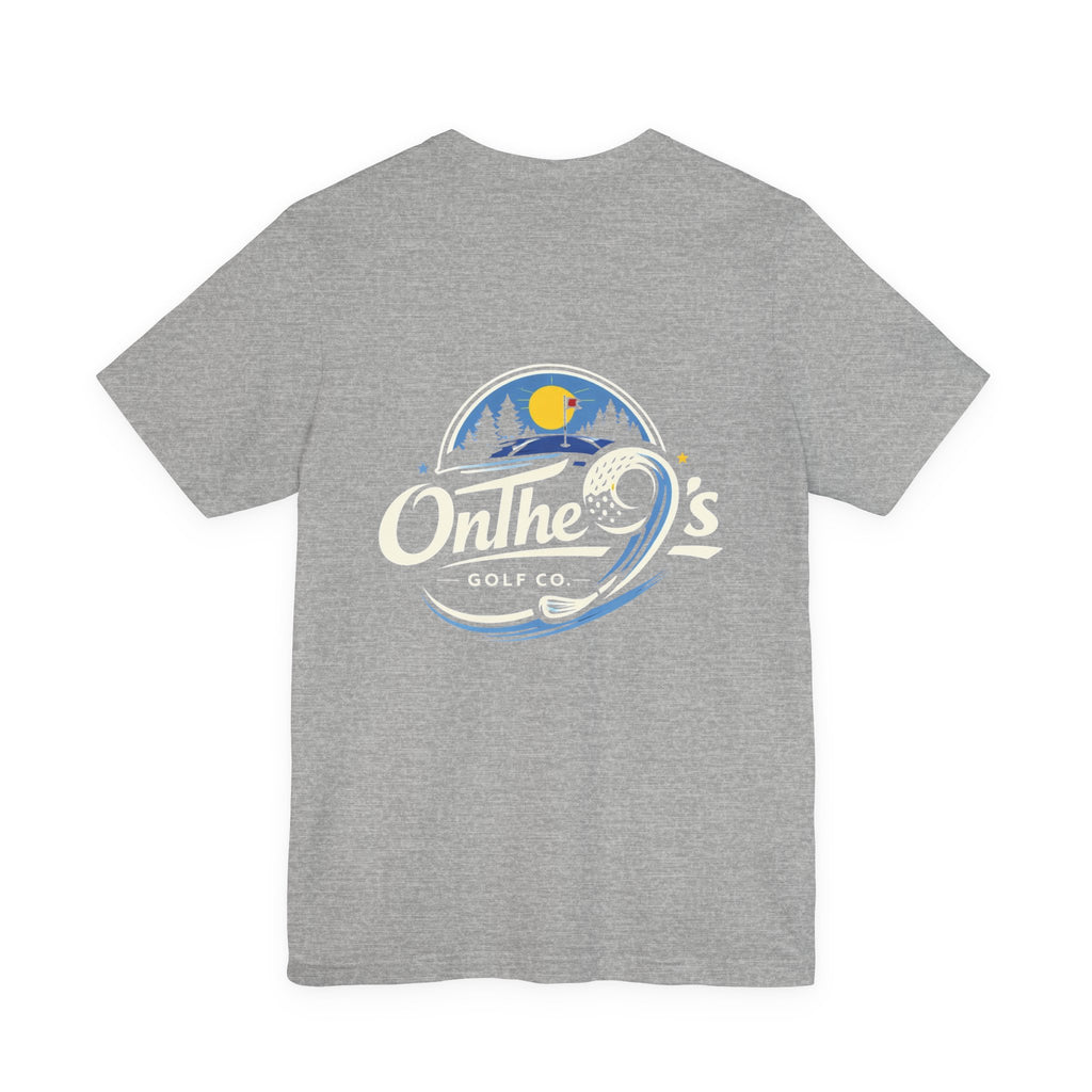 On The 9's Golf Co. T-Shirt — Vintage Golf Logo Tee
