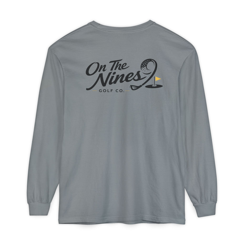 Unisex Garment-dyed Long Sleeve T-Shirt