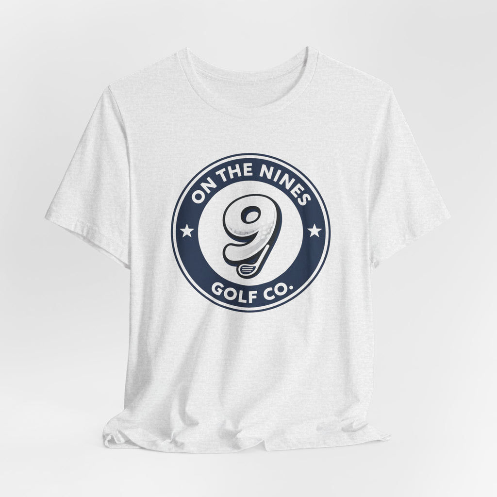 Golf Tee — "On The Nines Golf Co." Vintage Logo Short Sleeve Shirt