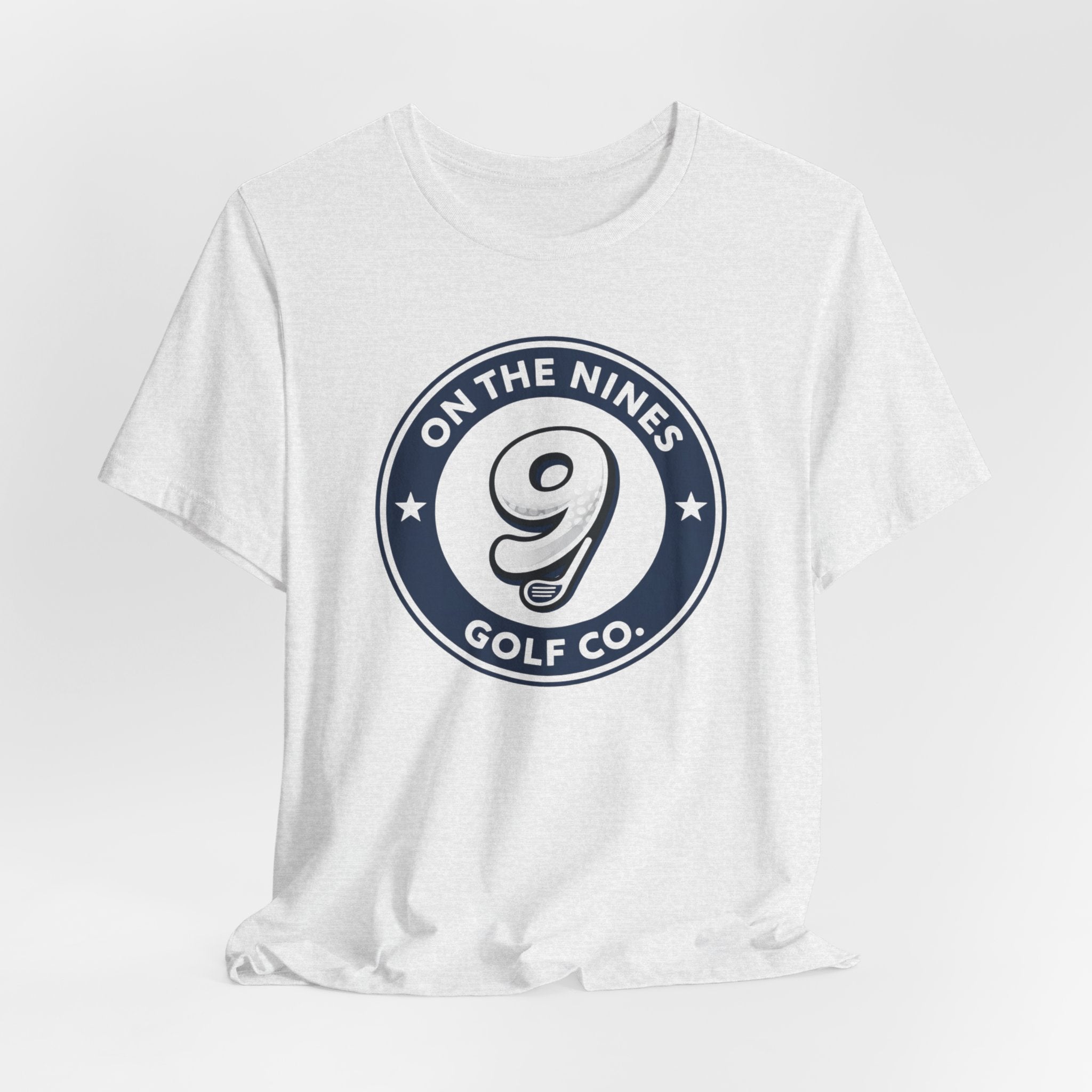 Golf Tee — "On The Nines Golf Co." Vintage Logo Short Sleeve Shirt